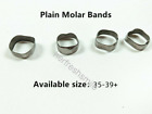 Dental Orthodontic Plain Molar Bands 1st Dental Molar Band 35-39+ 4pcs/Kit