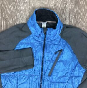 Smartwool Jacket Full Zip Men’s M Wool Blend Blue Zip Pocket 