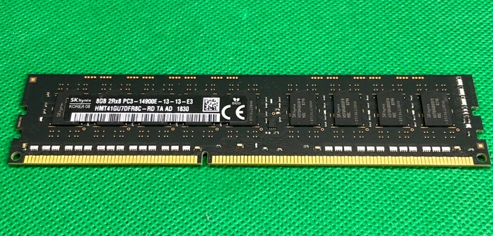 Apple 8GB PC3-14900E ECC DDR3 SDRAM DIMM Mac Pro 2013 ✅ ❤️️ ✅ ❤️️ ✅ ❤️ - Image 1 of 2