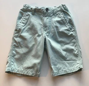 Cherokee Boys Chino Shorts Size 8 Mint Green/blue - Picture 1 of 7