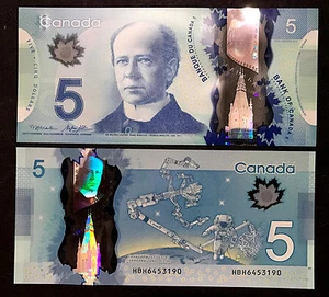 Canada 5 Dollars (2013) P106b Polymer banknote - UNC - Picture 1 of 1