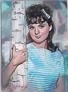 Tarjeta impresa giclee firmada por artista Dawn Wells #7 19/50 2019 Mary Ann - Imagen 1 de 2