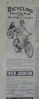 1933 Iver Johnson Bicycling Rage Men Women Children Bicycle Ad