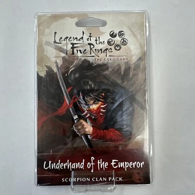 FFG L5R Underhand of the Emperor - Scorpion Clan Pack Unopened New In Package - Image 1 of 4