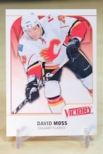 2009-10 Upper Deck Victory Swedish Base #26 David Moss - Calgary Flames