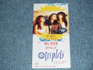 TRIPLETS Japan 1991 PHDR-32 NM Tall 3" Single CD SUNRISE Rrae! Stock copy - Picture 1 of 5