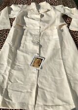 New ListingFrench Ww2 1930s Military Hospital Nurse Doctor Coat~100% Linen ~New/Old Stock~L