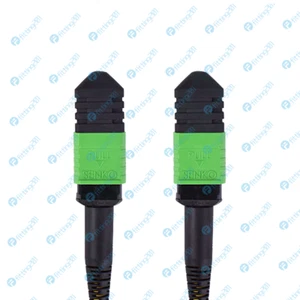 Câble de coffre femelle MPO/MTP 12 fibres type A cordon de raccordement fibre monomode 30M - Photo 1/7