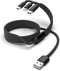 Für Motorola Moto G Stylus - 3-in-1 USB Kabel Ladekabel Netzkabel TYP-C