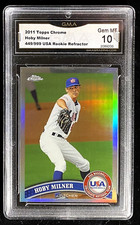 2011 Topps Chrome USA Baseball /999 Hoby Milner #USABB14 Refractor National Team
