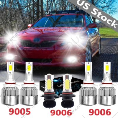 Combo Faro LED + Bombilla Antiniebla para Toyota Camry 2002 2003 2004 2005 2006 Foto 1 de 4