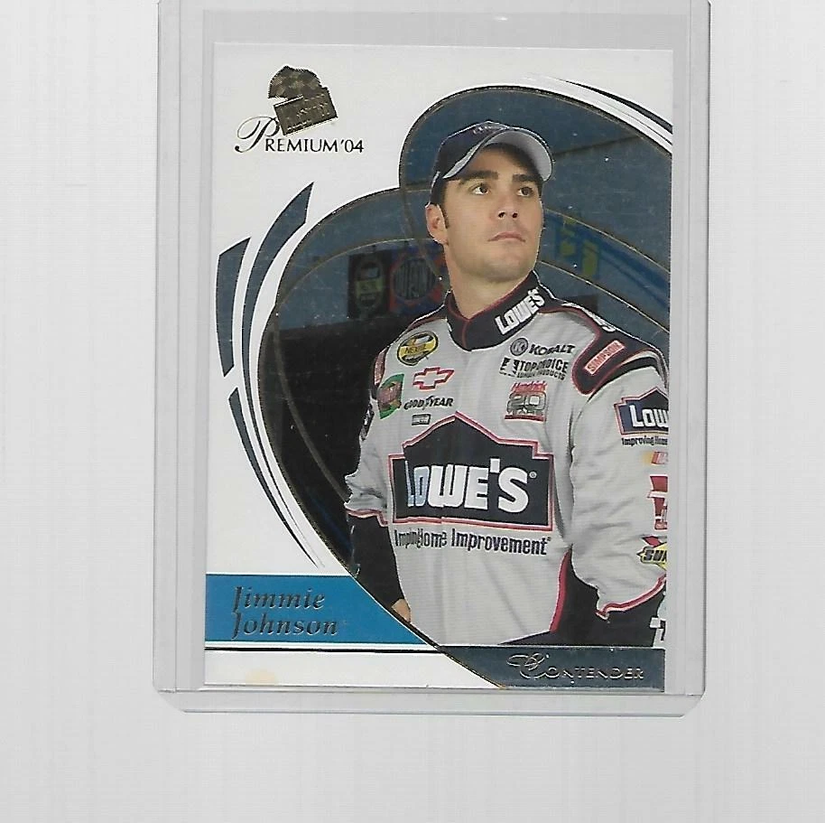2004 PRESS PASS PREMIUM RACING JIMMIE JOHNSON #4 - Image 1 of 1
