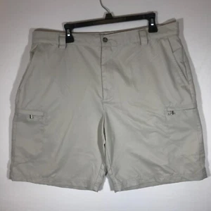 IZOD XFG Golf Men's 38 Silver Birch Cargo Shorts - Picture 1 of 9