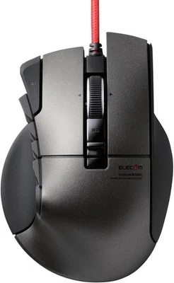 Elecom Gaming Mouse [DUX] Wired 14 Buttons 3500dpi Hardware M Mouse (14 buttons) - Image 1 of 4