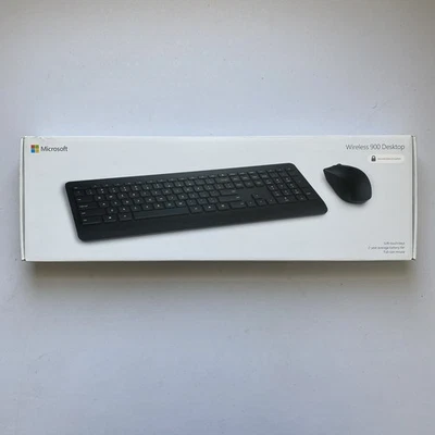 Microsoft - 900 Desktop Wireless Keyboard & Mouse - USB Receiver INCLUDED - Image 1 of 4