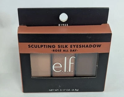 1 PIEZA - SOMBRA DE OJOS SEDA ESCULTURA ELFO 81952 ROSA TODO EL DÍA 0,17 oz NUEVA EN PAQUETE Foto 1 de 4