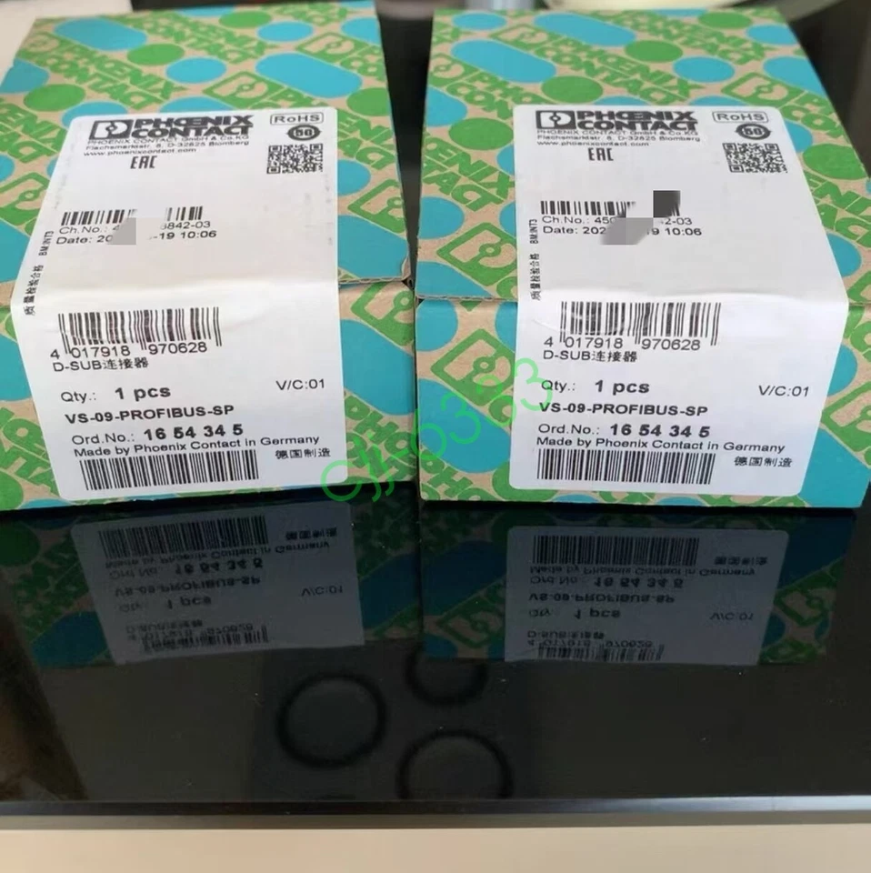1pcs Phoenix Contact 1654345 D-SUB connector VS-09-PROFIBUS-SP - Image 1 of 2