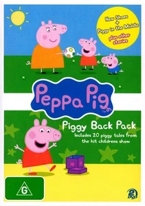 Peppa Pig Piggy Back Pack 2 | NON-USA Format | PAL | Region 4 Import - Austr... - Picture 1 of 2