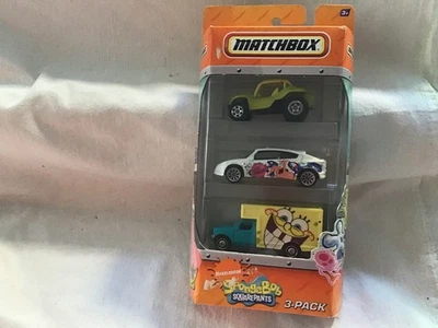 MATCHBOX US ISSUE 3 PACK GIFT SET NICKELODEON - SPONGEBOB & SQUAREPANTS - HTF!! - Image 1 of 2
