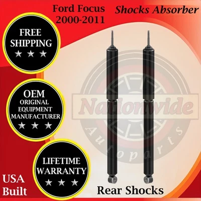 Amortiguadores traseros Monroe OEM para Ford Focus 2000-2011 garantía de por vida Foto 1 de 4