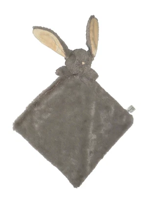 WIE NEU * Antonio Home Hase Häschen grau Schmusetuch Schnuffeltuch Kuscheltuch - Bild 1 von 2