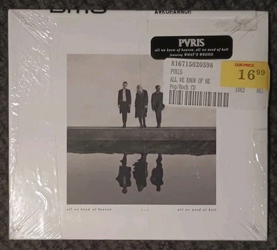 All We Know of Heaven, All We Need of Hell by PVRIS (CD, 2017) Sealed Foto 1 de 2