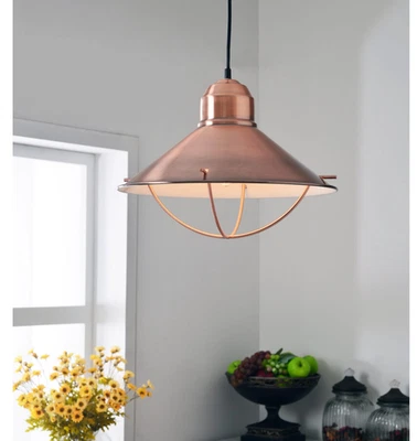 Kenroy Home 66349COP Harbour Fixtures, Copper Finish NEW (27A) - Image 1 of 2