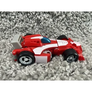 Transformers Playskool Heroes Rescue Bots Academy Heatwave Fire Bot Rennwagen - Bild 1 von 8