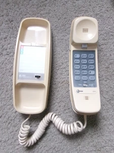 Vintage Beige AT&T Trimline 210 Schreibtisch/Wandtelefon - Bild 1 von 4