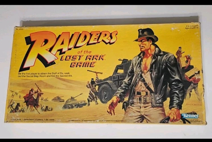 Juego de mesa Raiders of the Lost Ark 1981 vintage de Kenner Foto 1 de 1