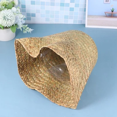  Blumenübertopf Geflochten Blumenkorb Dekorativer Home Blumentopf - Bild 1 von 4