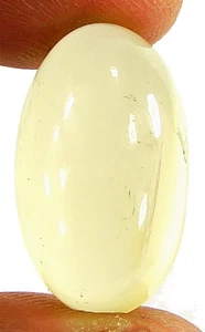 Piedra de envoltura de alambre de cabujón de piedras preciosas sueltas de cuarzo limón natural de 25,15 quilates - 26867 - Imagen 1 de 2