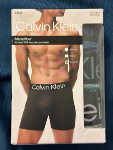 Calvin Klein Boxershorts Microfaser 3er Pack ~ Größe M 32-34 - Bild 1 von 4