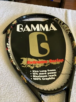 Gamma Cyclone 21 XL Extreme Series Tennis Racket – NOS – 4 1/2 Grip – Extra Long - Image 1 of 4