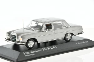 MERCEDES 300 SEL 6.3 Grey 1968-72 1/43 MINICHAMPS 430039105 - Picture 1 of 5