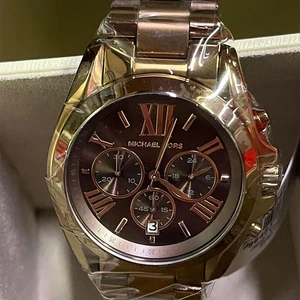 Orologio Donna MICHAEL KORS Bradshaw MK6247 Marrone 40MM - Foto 1 di 3