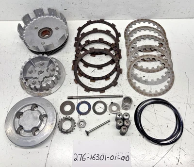 Conjunto embrague motor Yamaha HT1 90 LT2 LT3 100 / cesta / placas / 276-16301 Foto 1 de 4