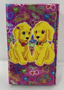Lisa Frank Planner Organizer Vtg Labrador Puppy Love Notepad Calculator FLAWS - Picture 1 of 24