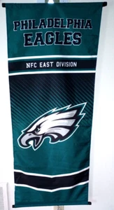 Philadelphia Eagles NFC East Division Banner - 44" x 18" - sehr guter Zustand - Bild 1 von 4