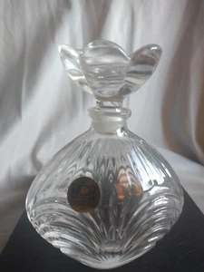 Royal Crystal Rock 24 0/0 LED Kristall Parfüm Flasche mit Aufkleber 5" hoch - Bild 1 von 8