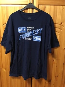 Bubba Gump Shrimp Co. Run Forrest T-Shirt, 3XL, Farbe dunkelblau, gebraucht - Bild 1 von 3