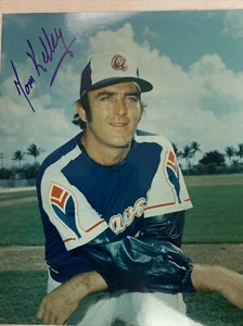 Tom Kelley Atlanta Braves Signed Autographed 8x10 Photo - Picture 1 of 2