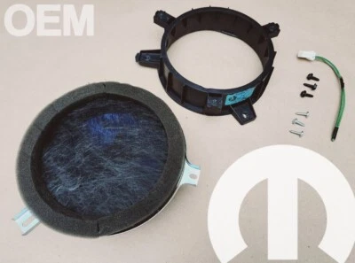 Altavoz puerta alpina Aspen Durango Premium 6,5" montaje completo Mopar fabricante original OEM Foto 1 de 4