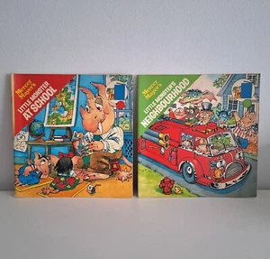2 x Little Monster's Bedtime Books Vintage Mercer Mayer Paperback - Picture 1 of 8