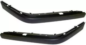 Fits for BMW 7-series E38 95-01 Front Bumper Side Trim Cover LH+RH Black - Foto 1 di 4