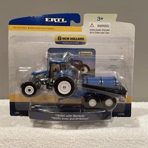 ERTL New Holland T8050 Tractor W/ Sprayer 1/64 #13782 - Picture 1 of 5