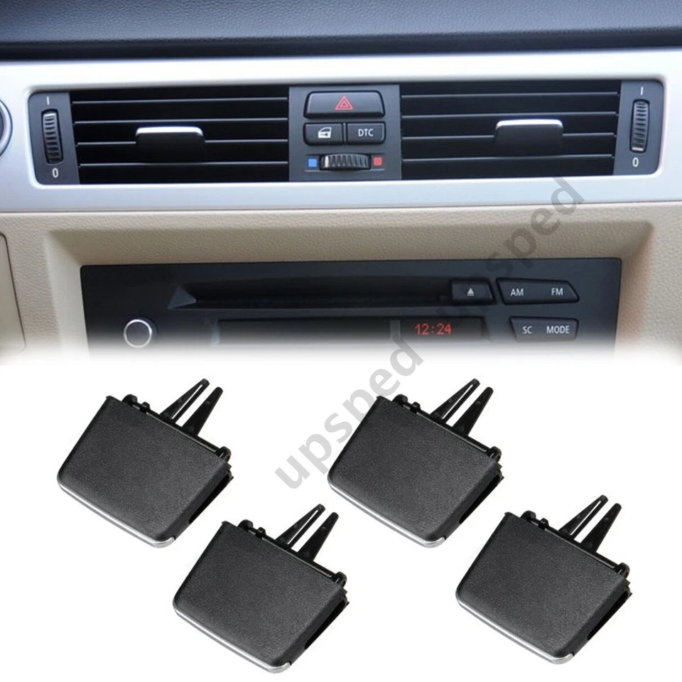 4PCS Front A/C Air Vent Outlet Tab Clip Repair kit For BMW 3 Series E90 E91 E92 - Image 1 of 4