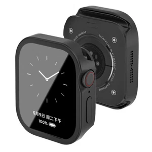 Funda Matal para Apple Watch Protector de Pantalla Incorporado Cubierta Trasera Cubierta Protectora - Imagen 1 de 21