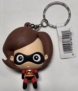 Disney Incredibles Elastigirl Monogram Keychain Backpack Hanger Mini Figure 2.5" - Picture 1 of 2