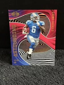 D'Andre Swift 2020 Panini Illusions Astounding Pink RC/399 Rookie - Imagen 1 de 2